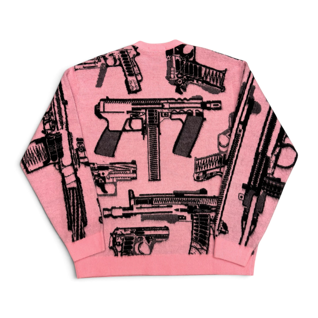Supreme Guns Sweater Pink (L)