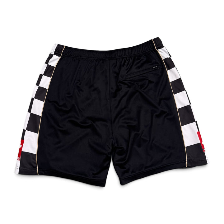 Supreme Checkerboard Soccer Shorts Black (L)