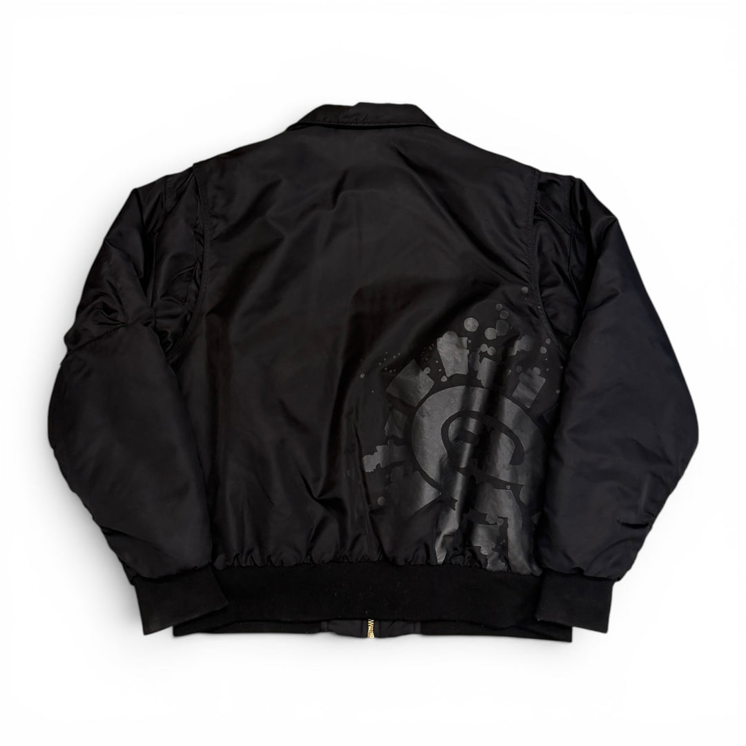 Always Do What You Should Do Bomber Jacket Black (XL)