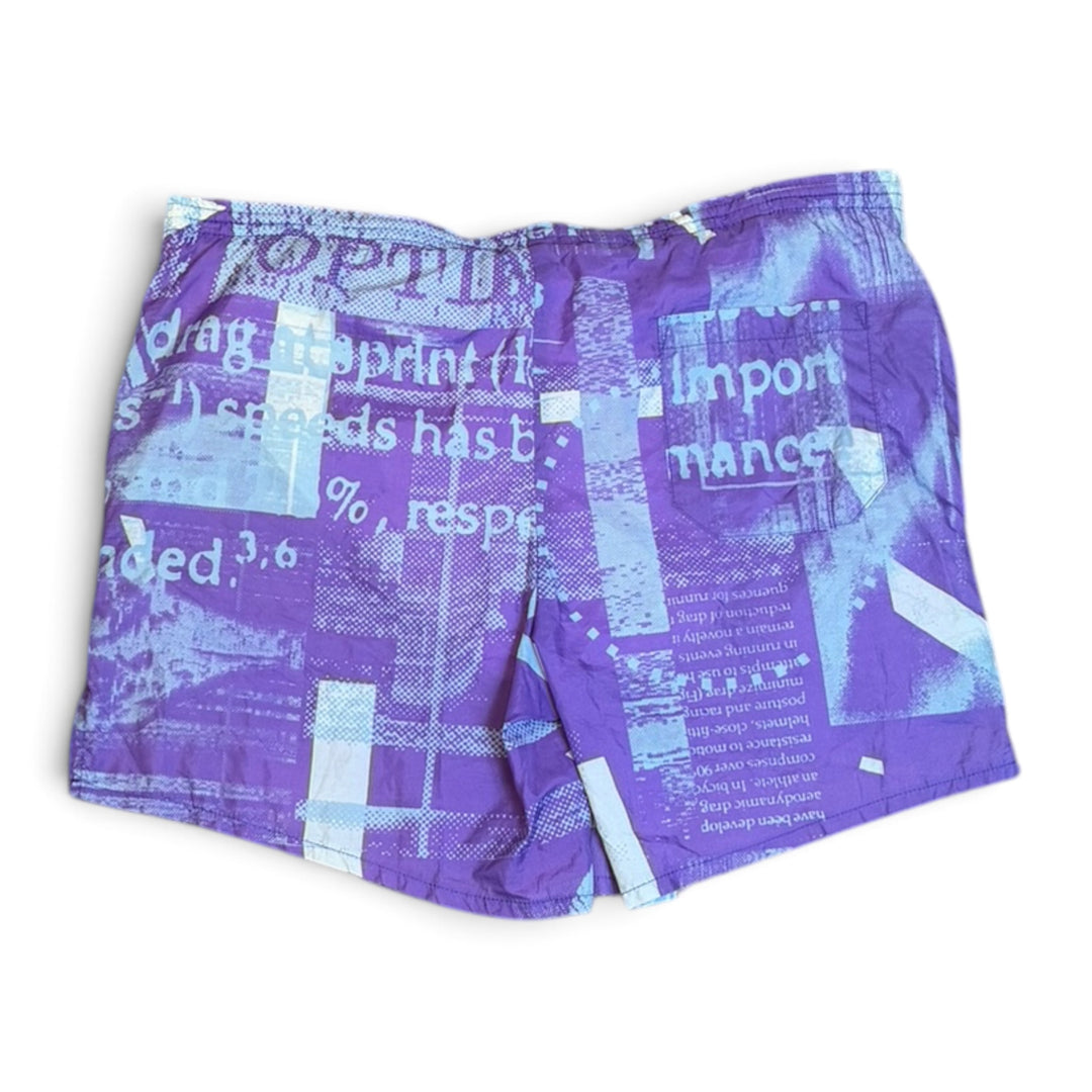 80's Vintage Nike Purple Tennis Shorts (L)