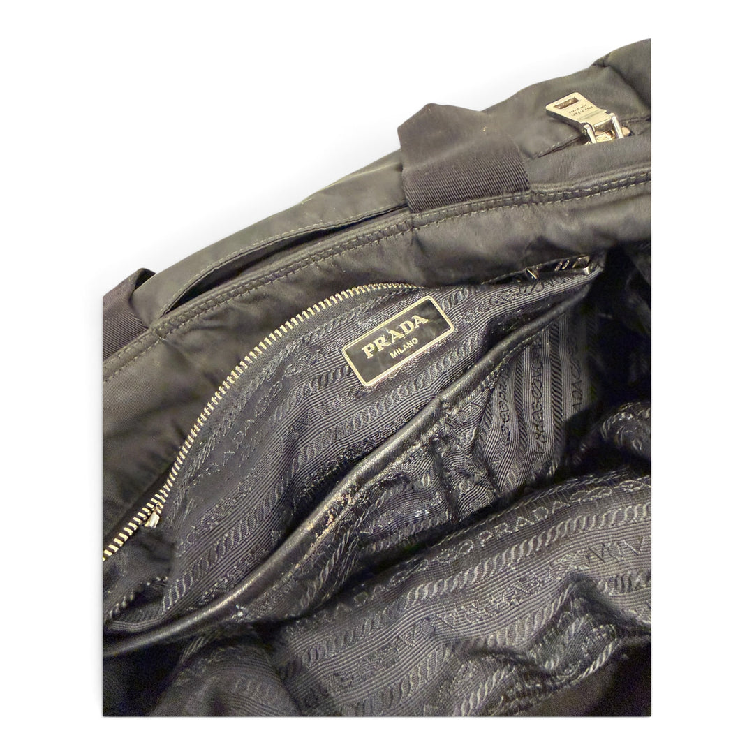 Prada Nylon Shopping Shoulder Bag