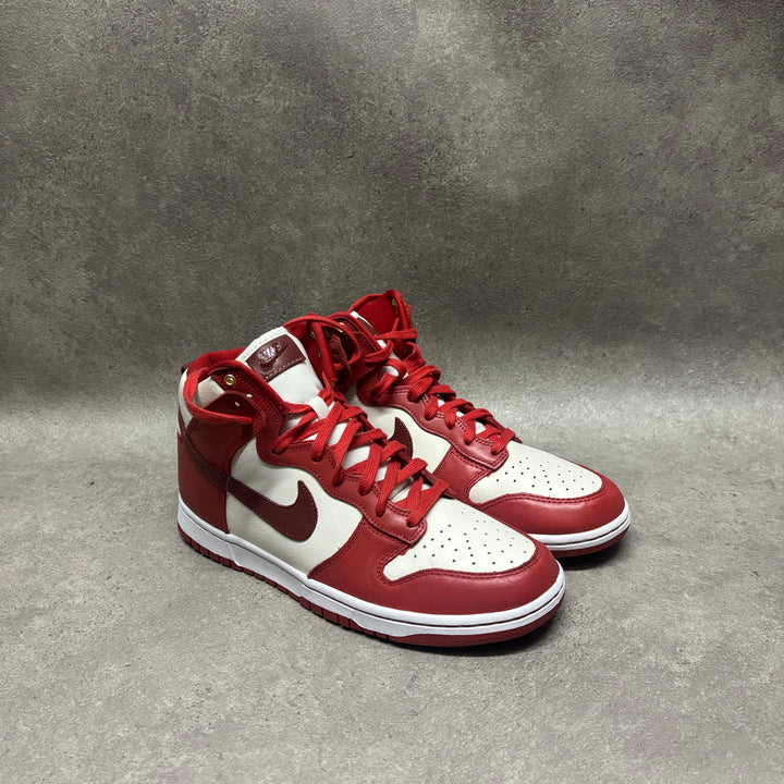 Nike Dunk High LXX Cinnabar/Mars Stone-Sail-White Trainers (UK11.5)