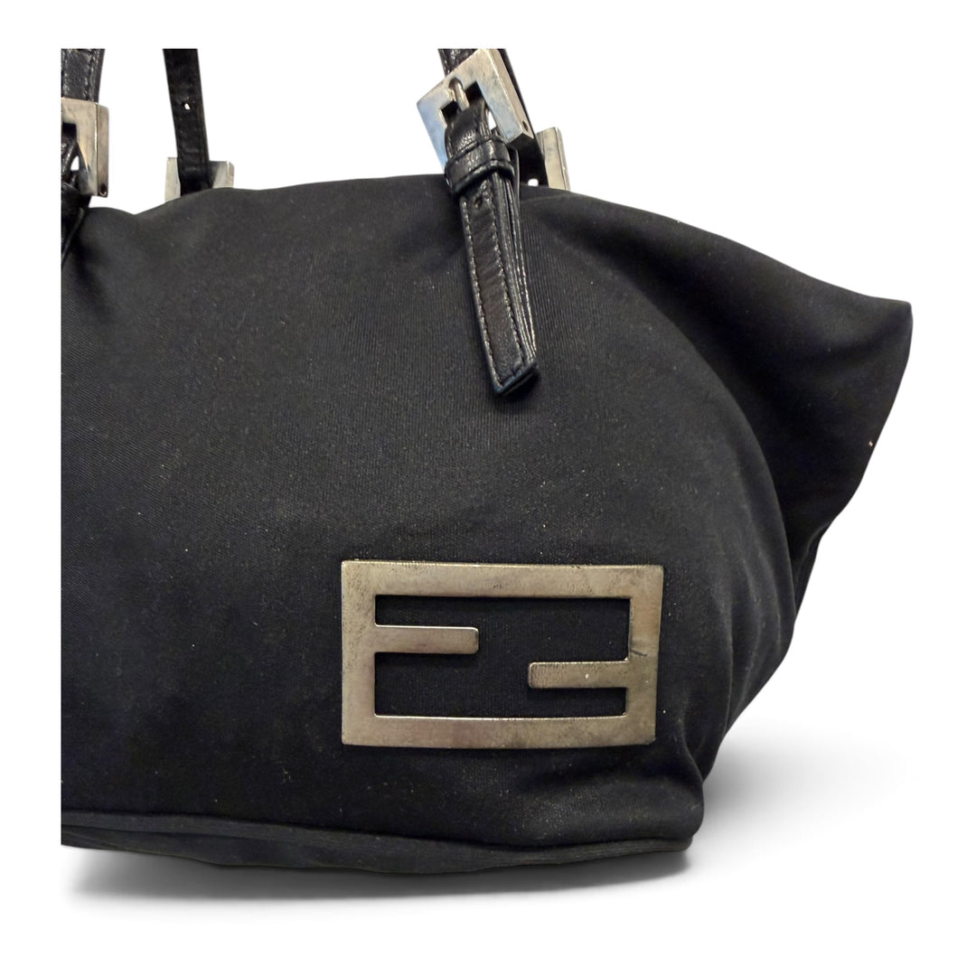 Fendi Mamma Baguette Handbag Black