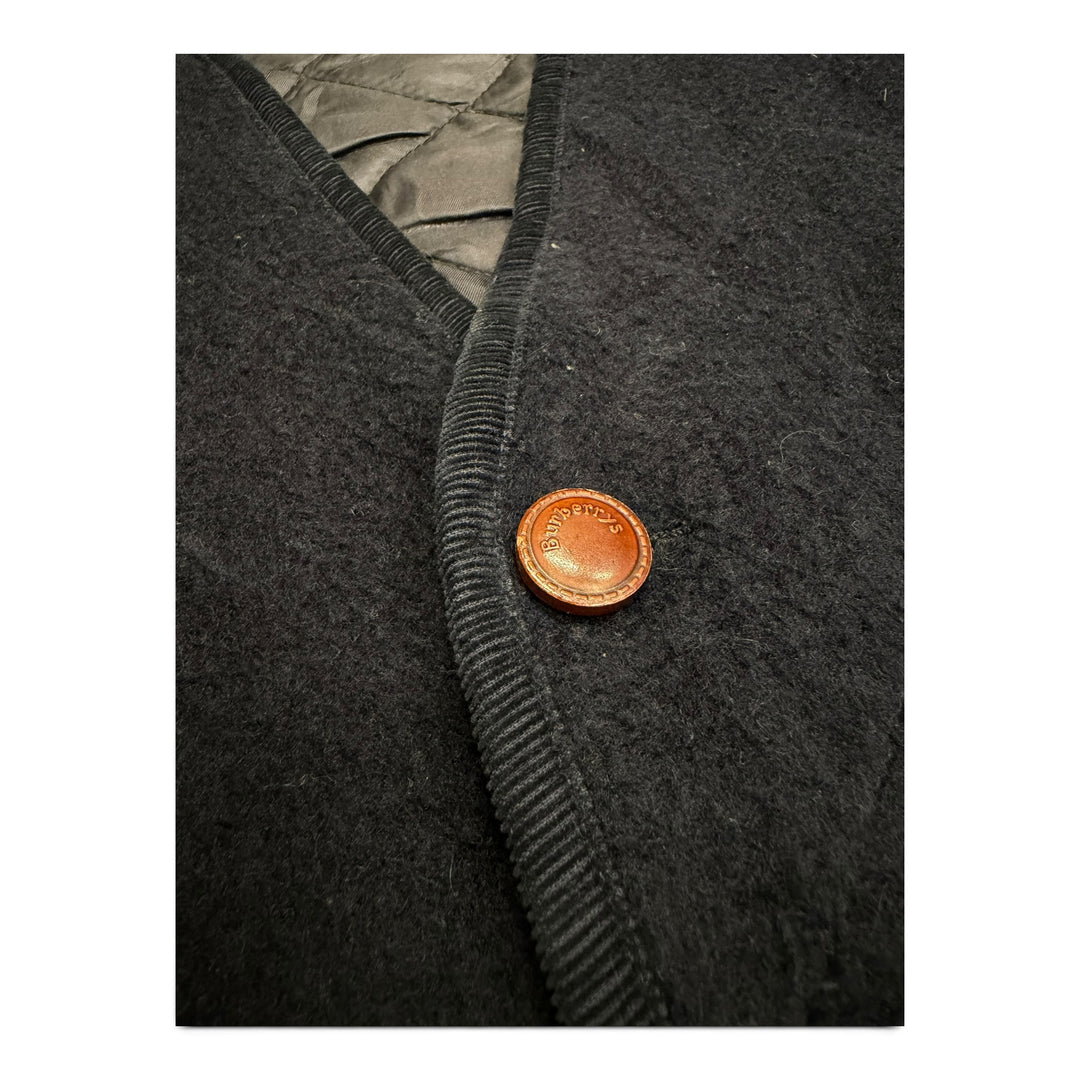 Vintage Burberry Wool Vest Navy (L)