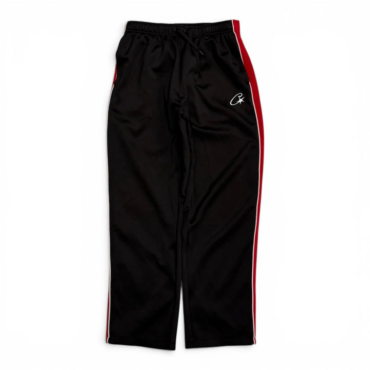 Corteiz Red & Black Full Tracksuit Set (L)