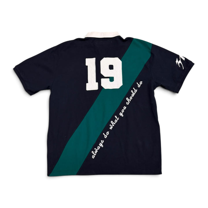 Always Do What You Should Do Polo T shirt Navy (XXL)