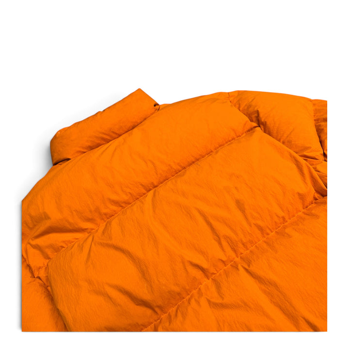Stussy Nylon Down Puffer Jacket Orange (M)