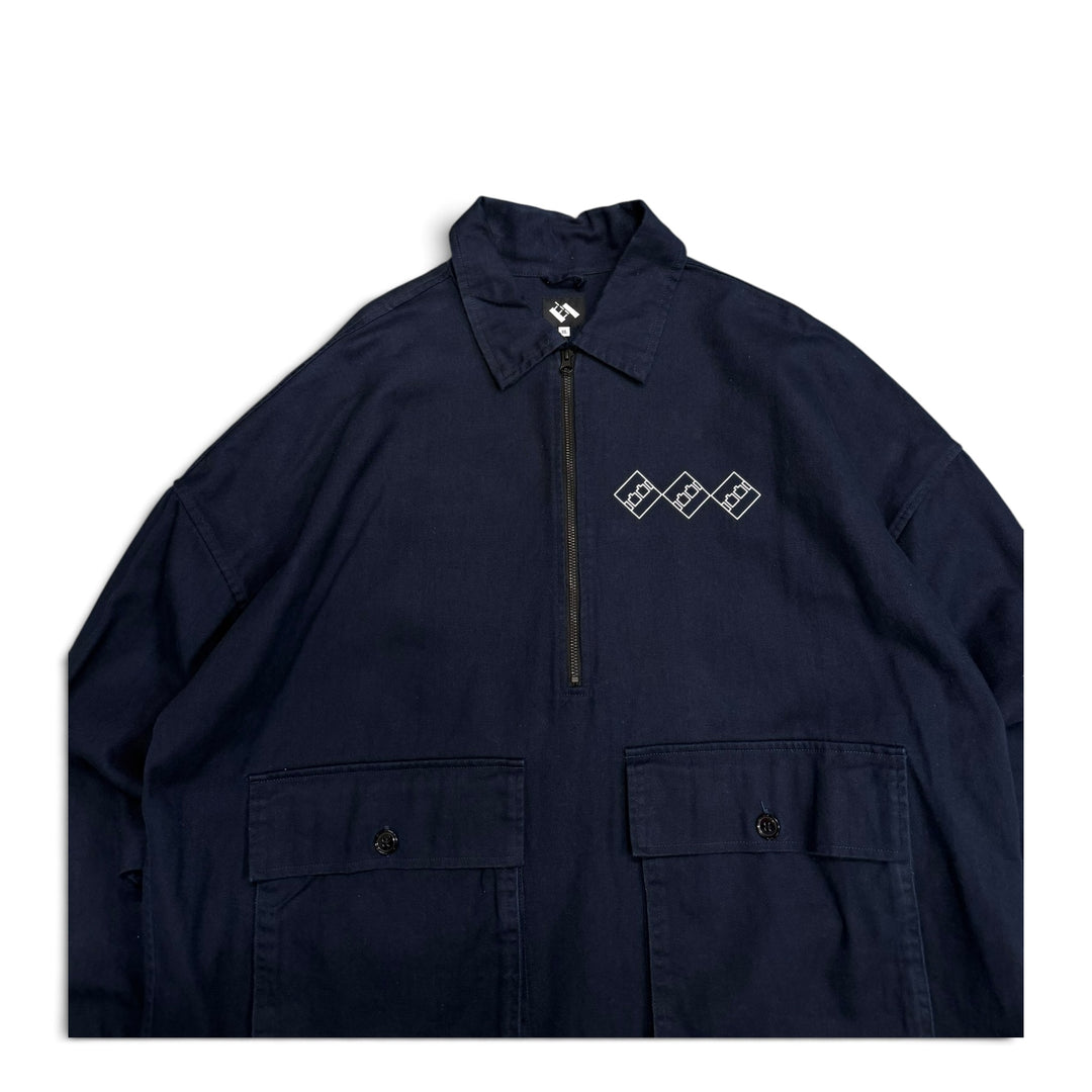 TTT Quarter Cotton Jacket Navy (XL)