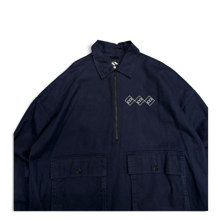 TTT Quarter Cotton Jacket Navy (XL)