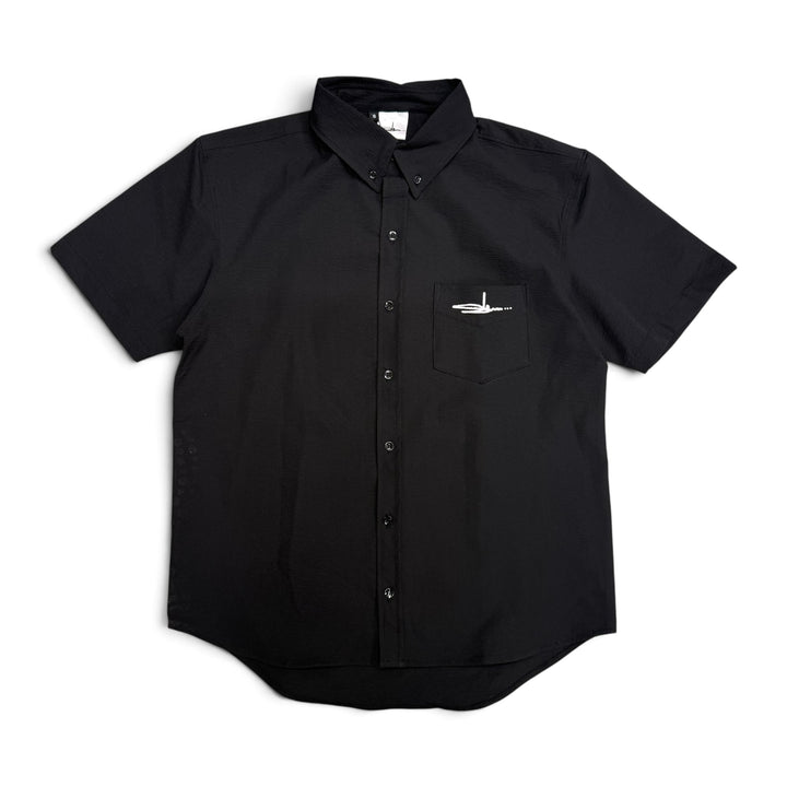 Slawn Graphic Short Sleeve Shirt Black(S)