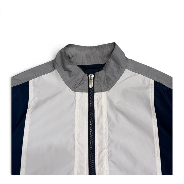 Bikkemberg White & Navy Tracksuit Jacket (M)