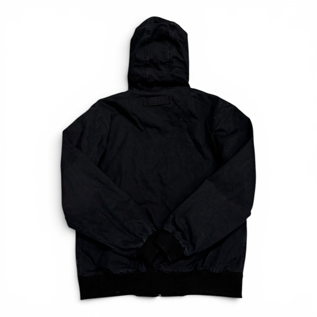Bott Black Heavy Canvas Hooded Jacket (L)