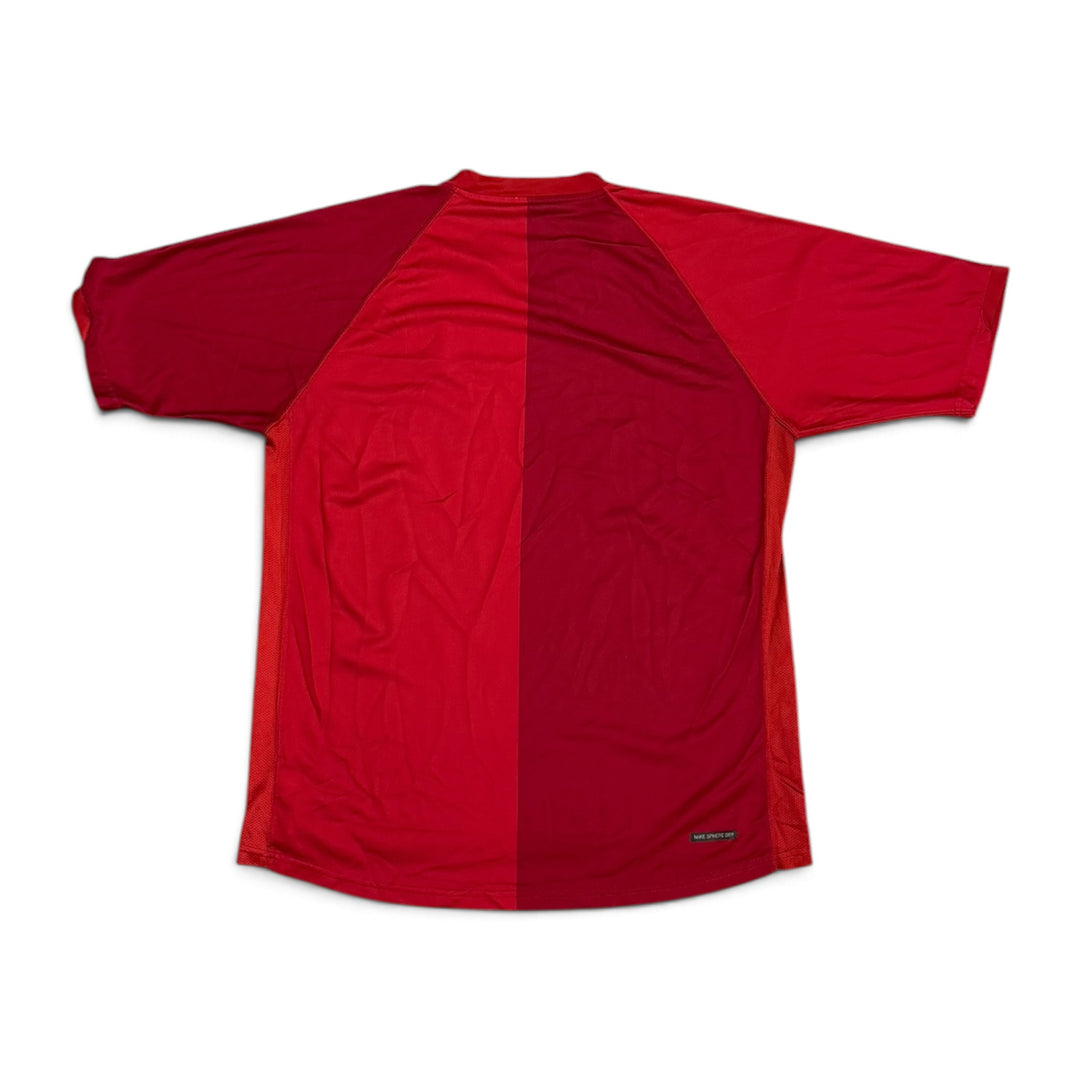 Turkey 2006/07 Nike Football Shirt Red (L)