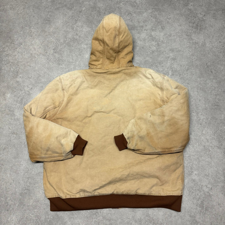 Vintage Carhartt Tan Active Workman Jacket (XXL)