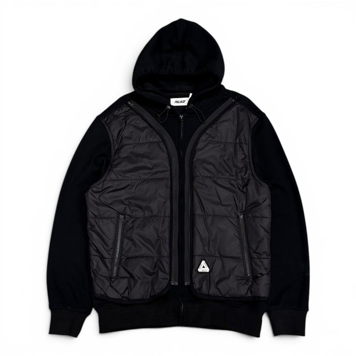 Palace Black Tactical Zip Hoodie (L)