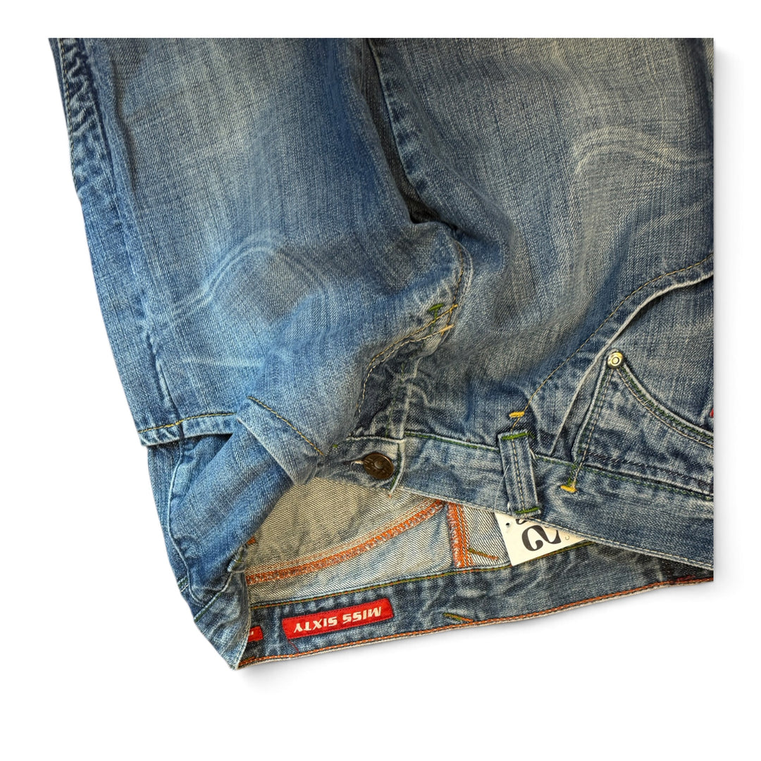 Vintage Miss Sixty Blue Denim Trousers (28)