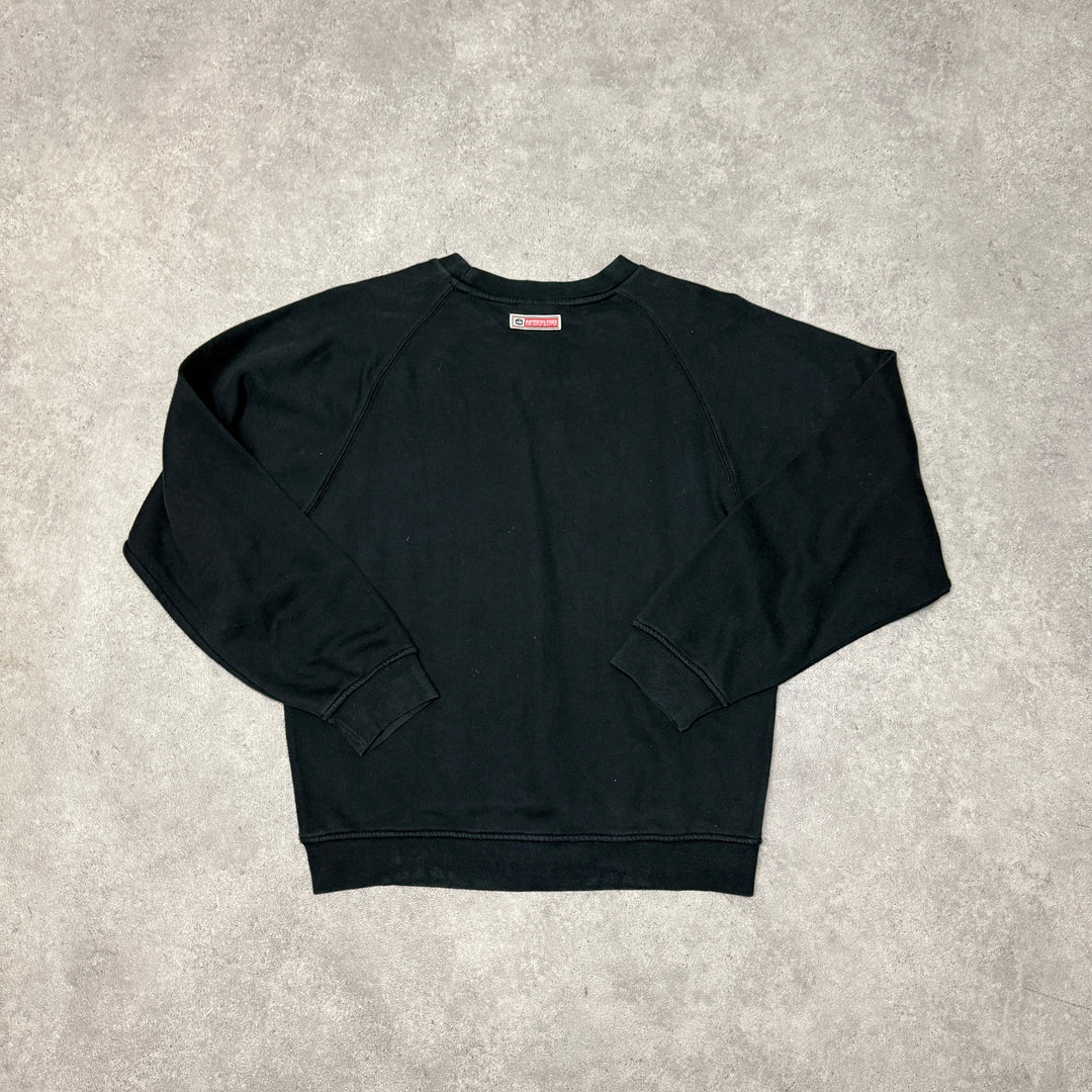 Vintage Nike Black Spell Out Sweatshirt (S)