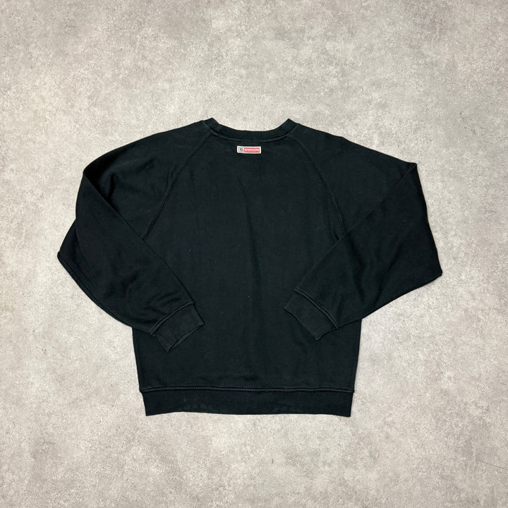 Vintage Nike Black Spell Out Sweatshirt (S)