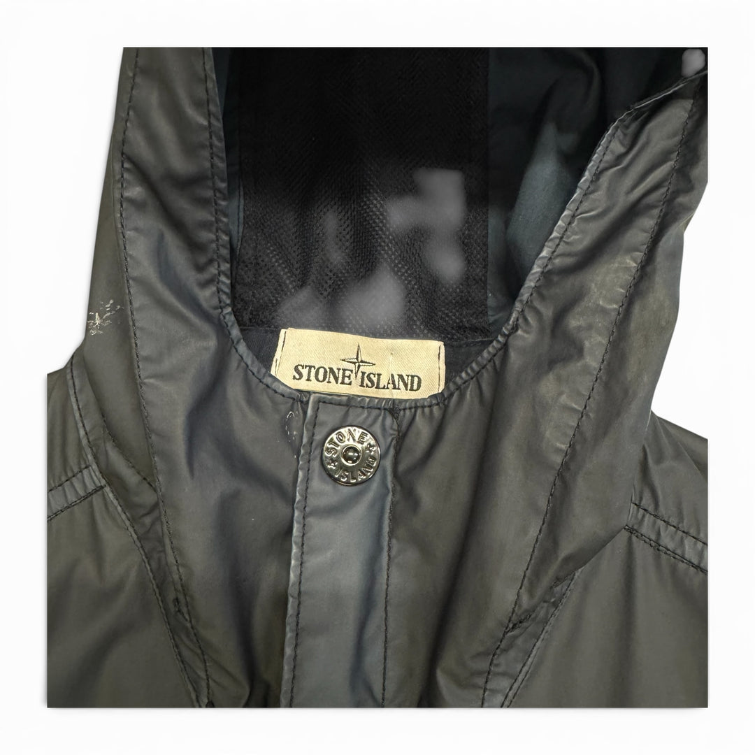 Stone Island Mussola Gommata Jacket Navy (L)