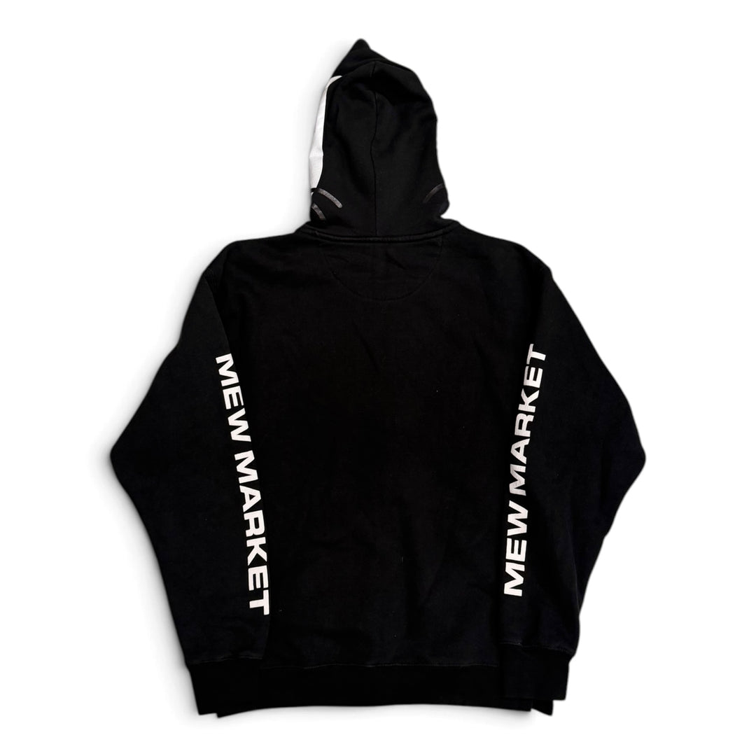Market Kitten Black Full Zip Hoodie (M)