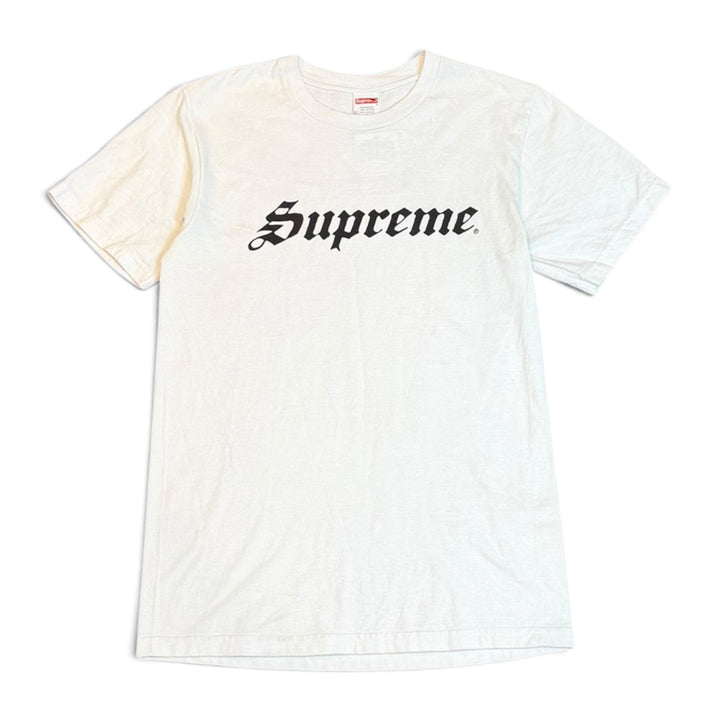 Supreme White Spell Out T-Shirt (S)