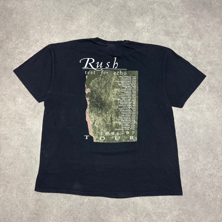 Vintage Rush Test Of Echo T-Shirt 1996-97 Tour (XXL)