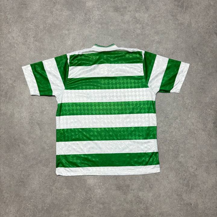 1988' Vintage Umbro Celtic Centenary Home Football Shirt (L)