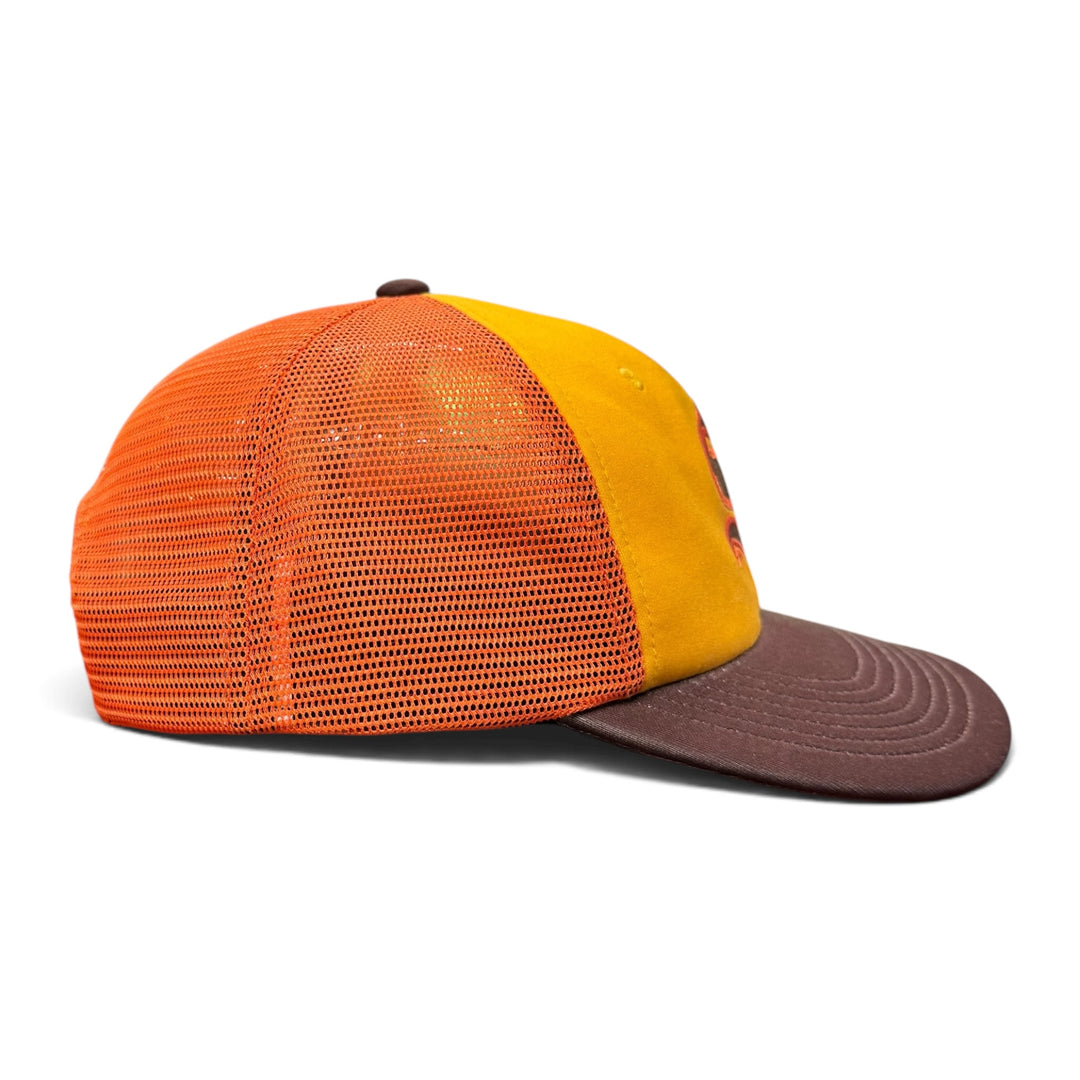 Supreme Contrast T Mesh Back Cap Orange