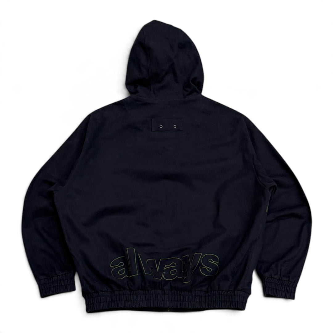 Always Do Navy Hooded Active Jacket (L)