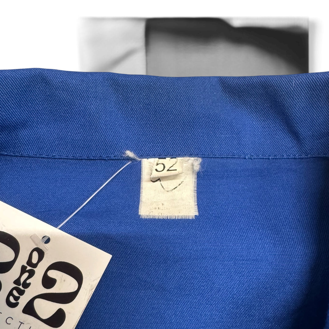Vintage Distressed Blue French Chore Jacket (XL)