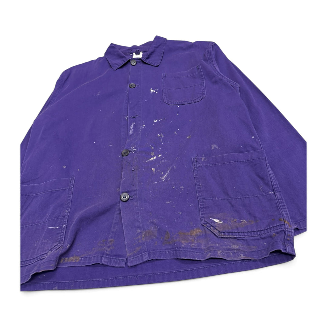 Vintage French Chore Jacket Navy (M)