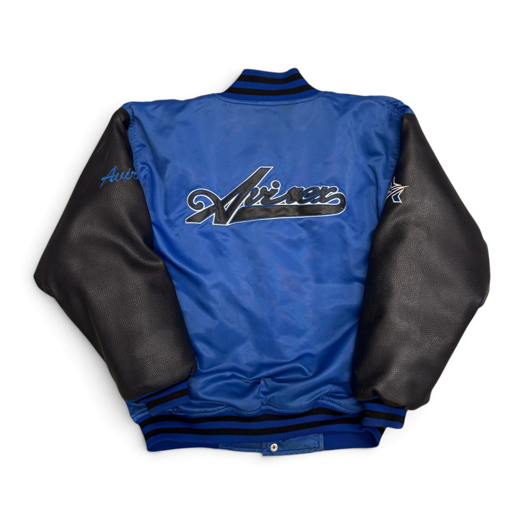 Vintage Avirex Blue & Black Varsity Jacket (S)