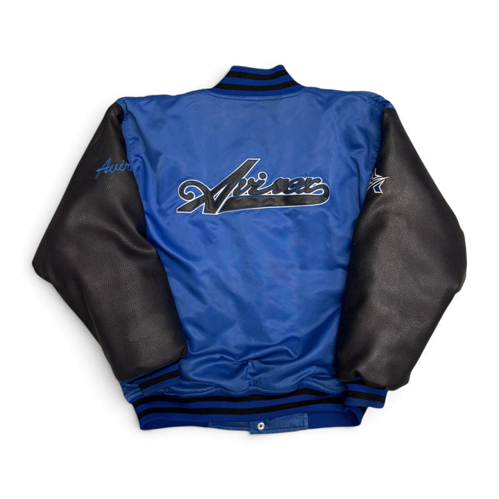 Vintage Avirex Blue & Black Varsity Jacket (S)