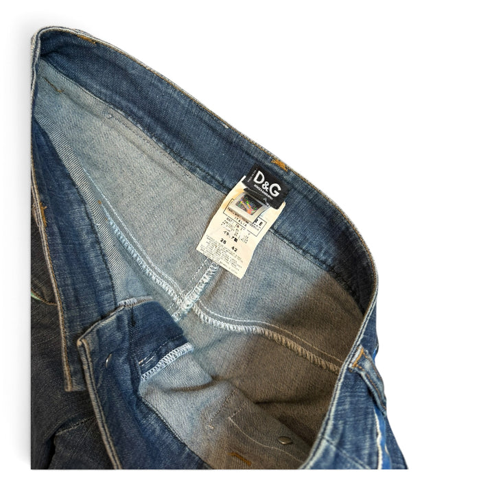 Vintage Dolce & Gabbanna Blue Denim Trousers (28)