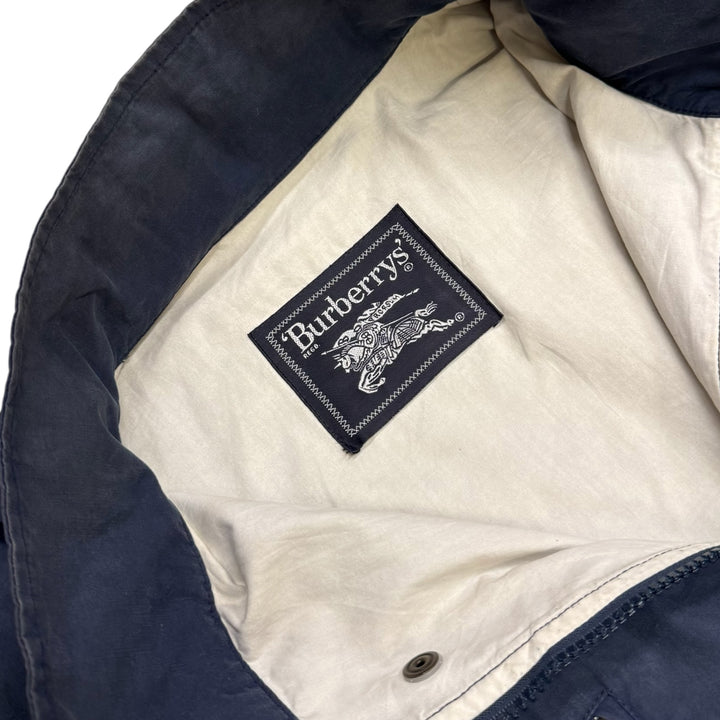 Vintage Burberrys Sailing Crew Jacket Navy (L)