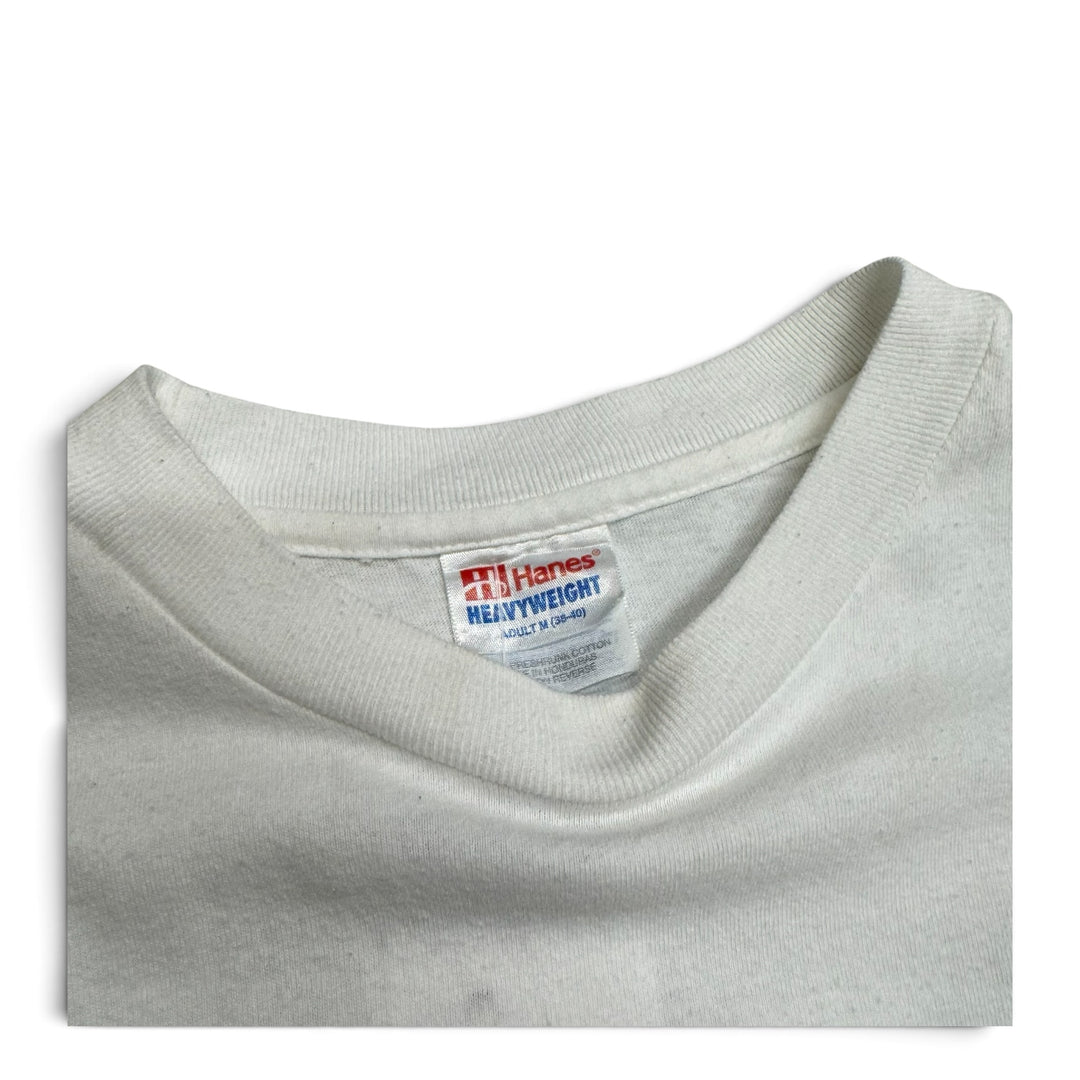 Vintage Single Stitch Mastercard Graphic T shirt White (M)