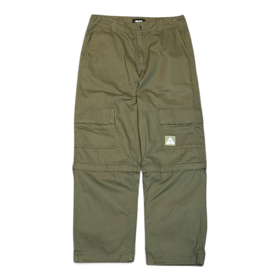 Palace Khaki Green Cargo Trousers (32)