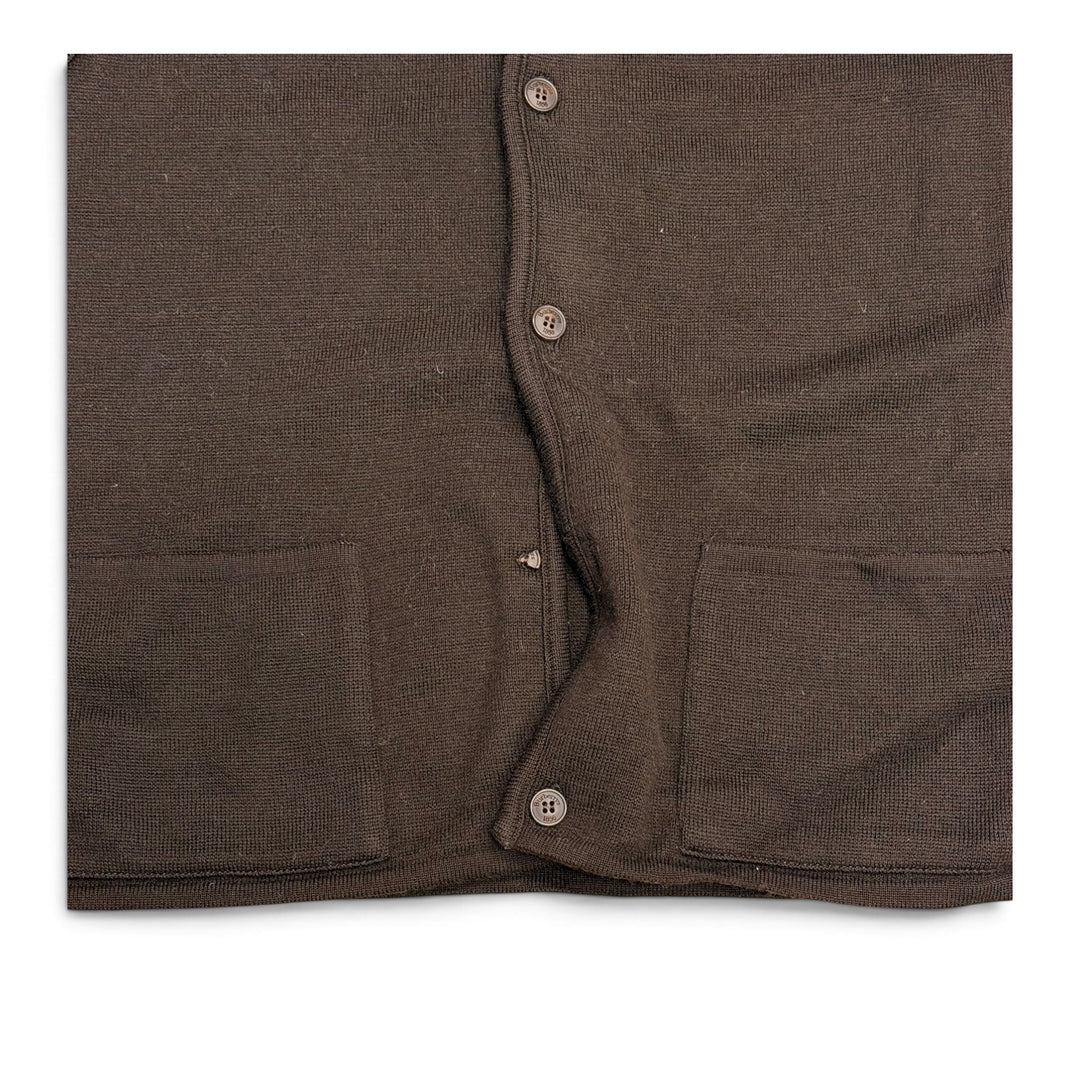90’s Vintage Burberry Brown Sweater Vest