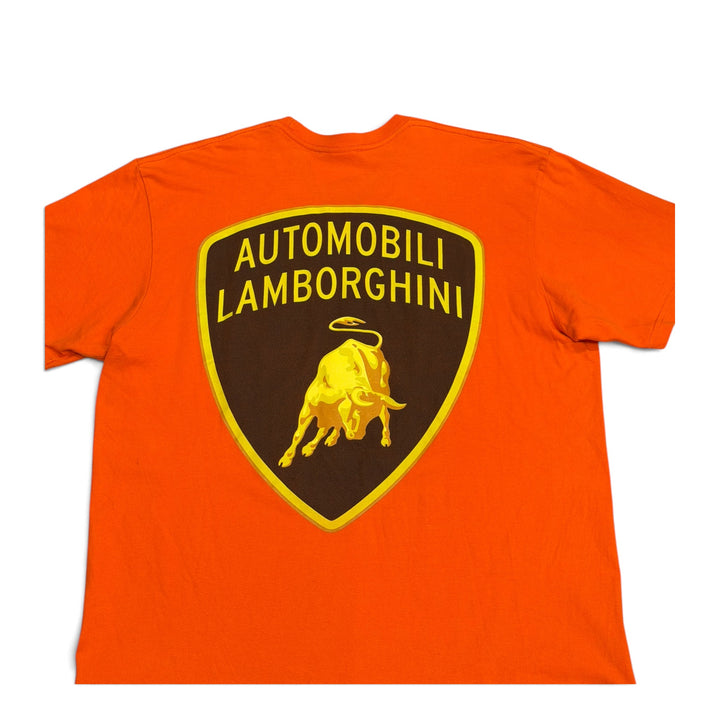 Supreme Lamborghini Graphic T shirt Orange (XXL)