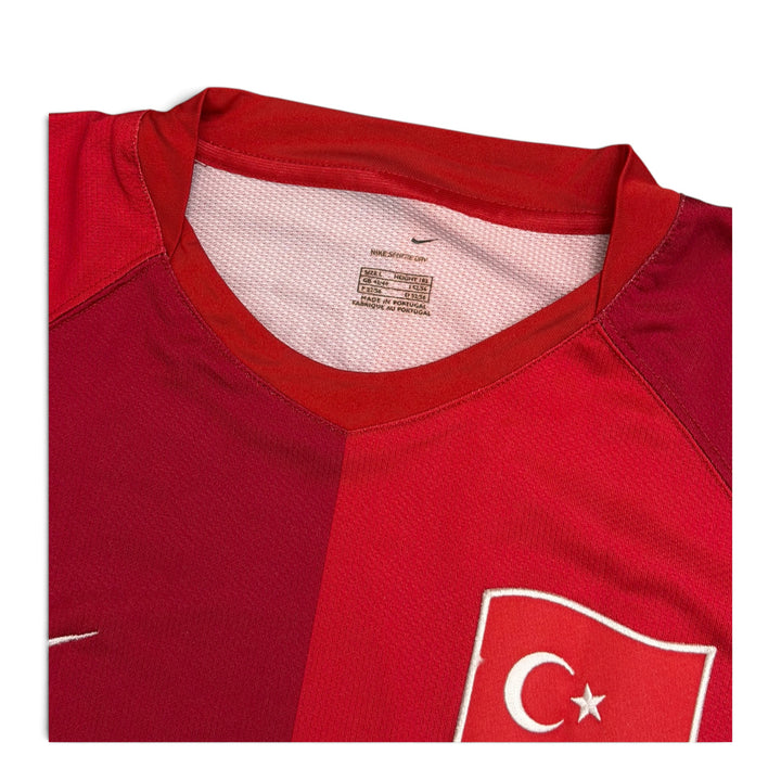 Turkey 2006/07 Nike Football Shirt Red (L)