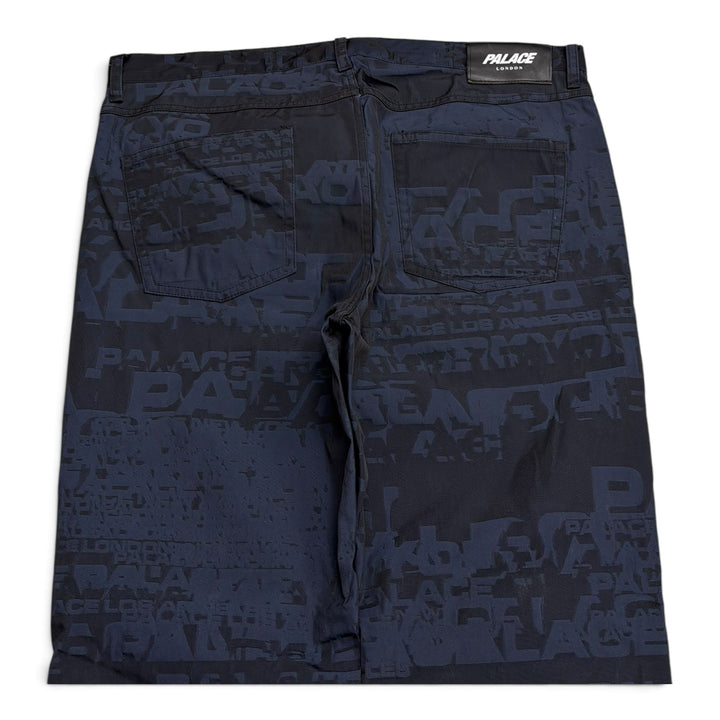Palace Cities Jacquard Navy Two Piece Set (XL)