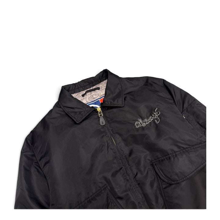 Always Do What You Should Do Bomber Jacket Black (XL)
