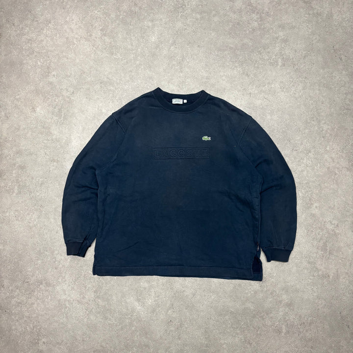 Vintage Lacoste Sport Navy Sweatshirt (L)