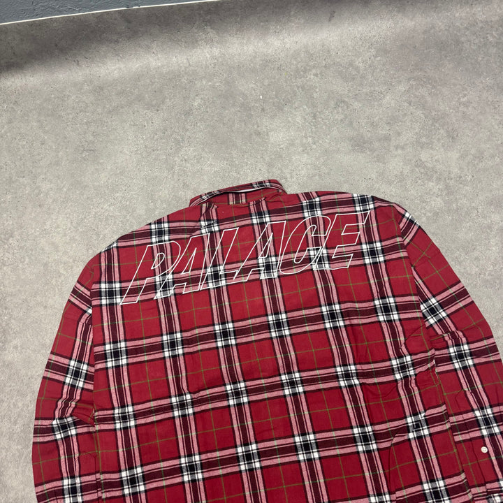 Palace Red Checkered Lumber Yak Shirt (M)