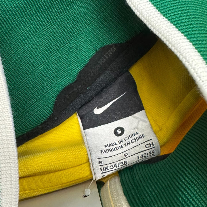 Nike Brazil Yellow & Green Tracksuit Jacket (S)