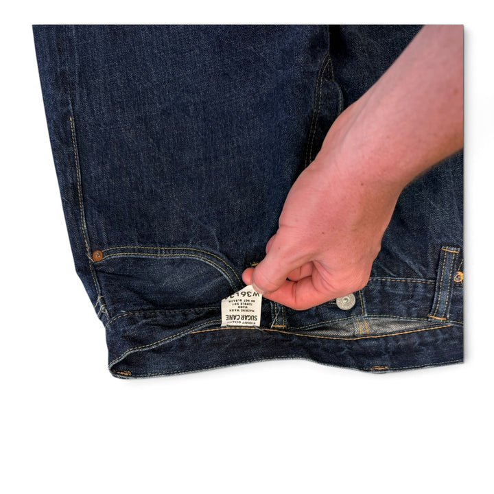 Vintage Sugar Cane Dark Blue Denim Jeans (36x28)