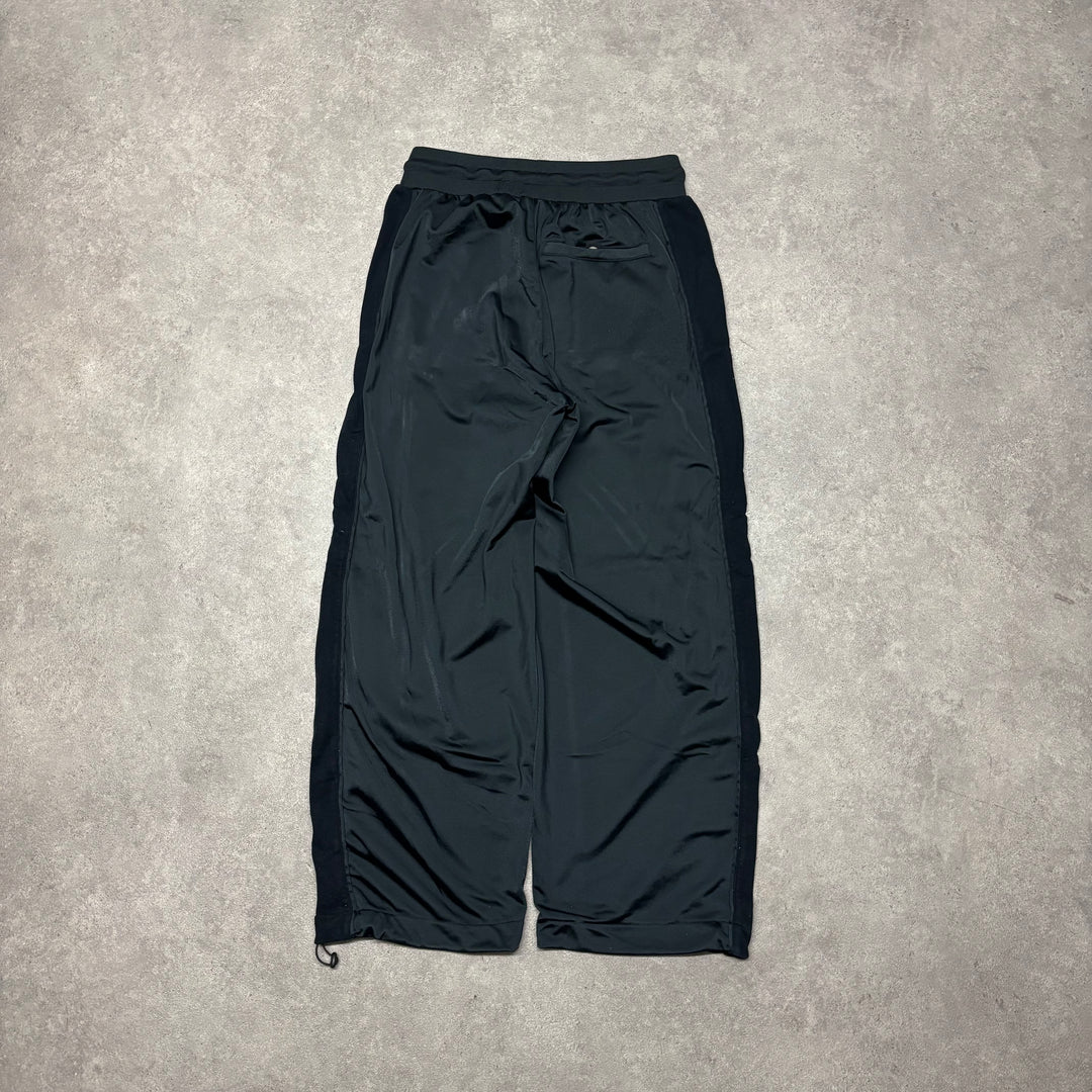 Oakley Black Nylon Relaxed Tracksuit Bottoms (M)
