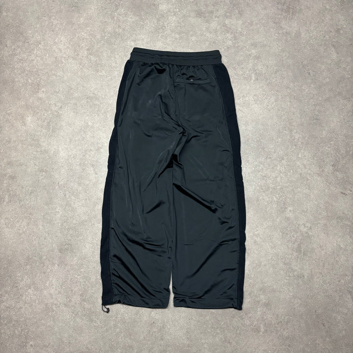 Oakley Black Nylon Relaxed Tracksuit Bottoms (M)