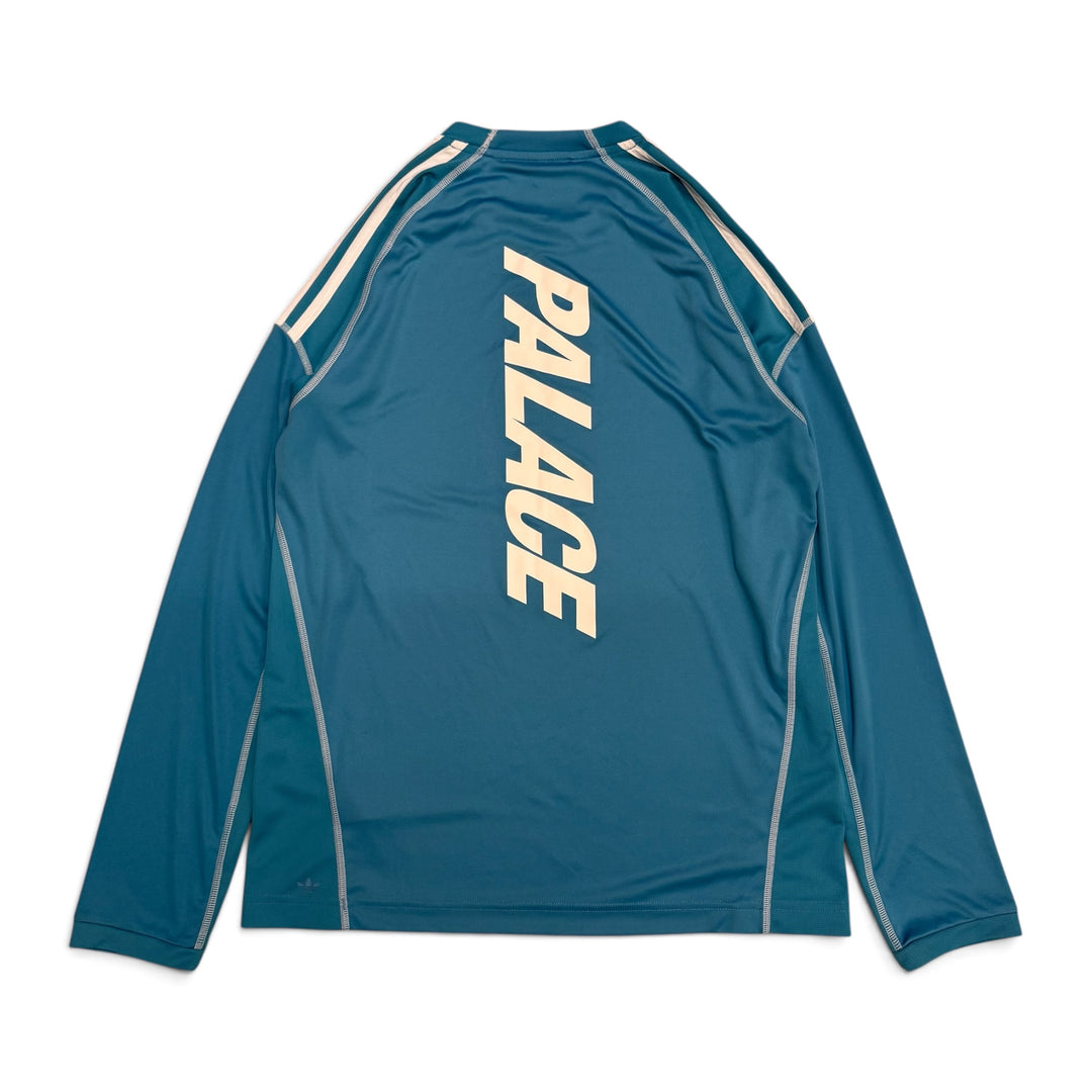 Palace x Adidas L/s T-Shirt Blue (M)