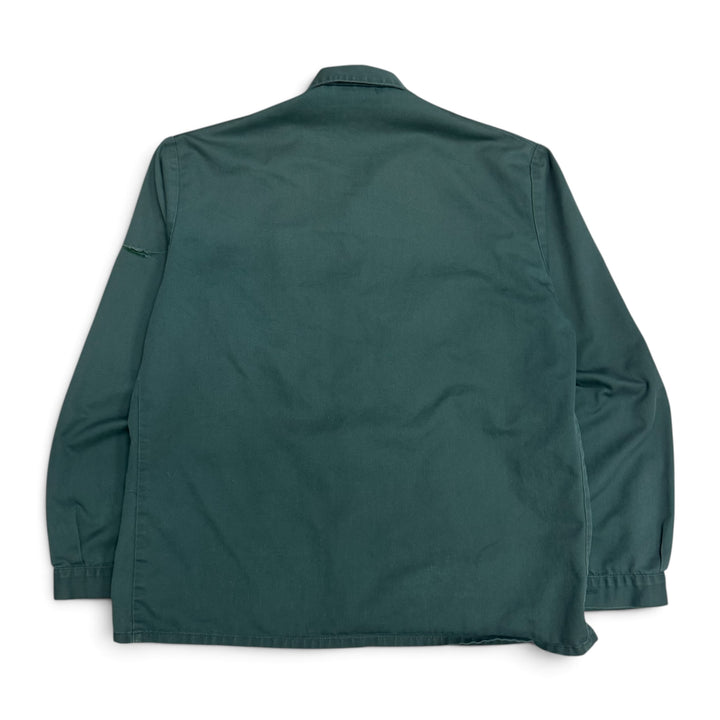 Vintage Distressed Green French Chore Jacket (L)